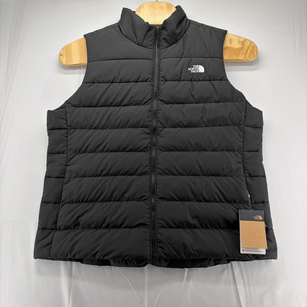 The North Face Womens Aconcagua 3 Vest Black Puffer Insulated XXL NF0A84JP